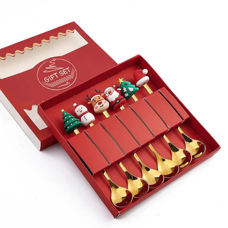 Conjunto de Talheres Decorativos De Natal - Economiza+
