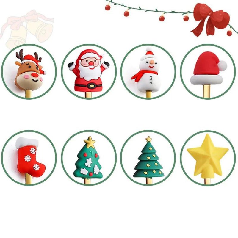 Conjunto de Talheres Decorativos De Natal - Economiza+
