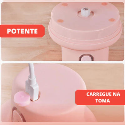 Mini Processador elétrico  250ml Cordless